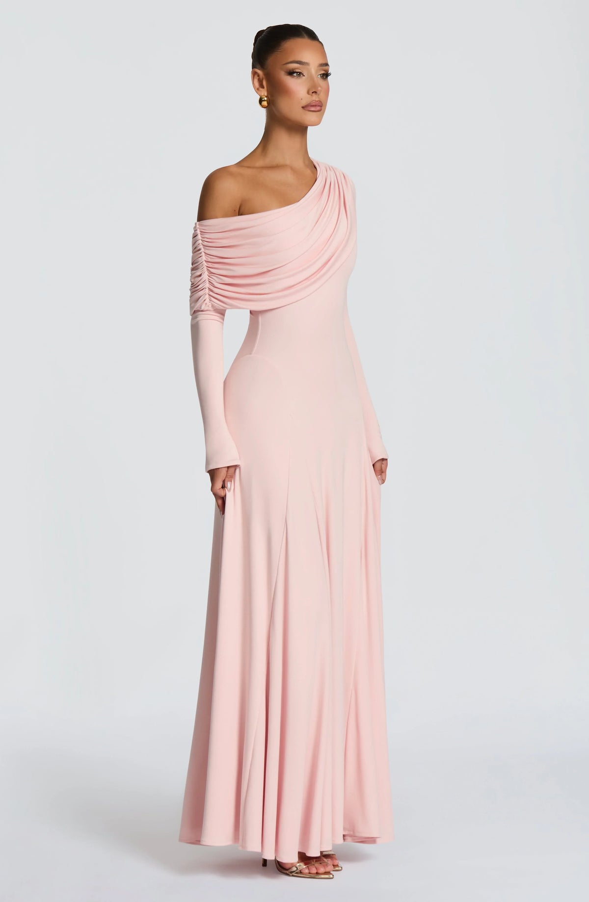Rafaela Maxi Dress - Soft Blush