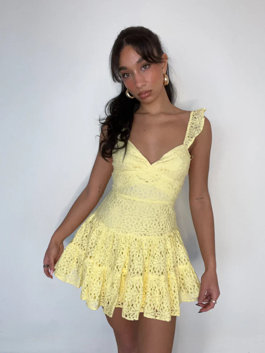 Liliana Lace Mini Dress