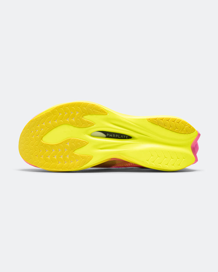 Mens Deviate NITRO Elite 4 Showtime - Poison Pink/Yellow Alert-Bright Aqua