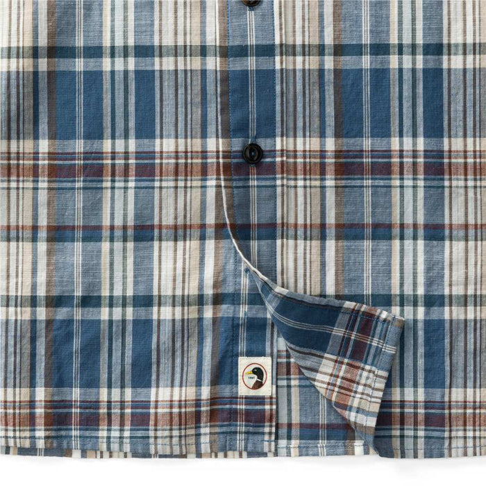 Men's Higgins Long Sleeve Plaid Slub Shirt