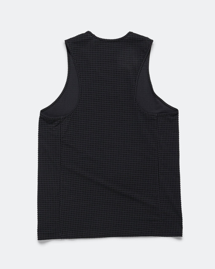 Mens Payen Race Singlet - Black