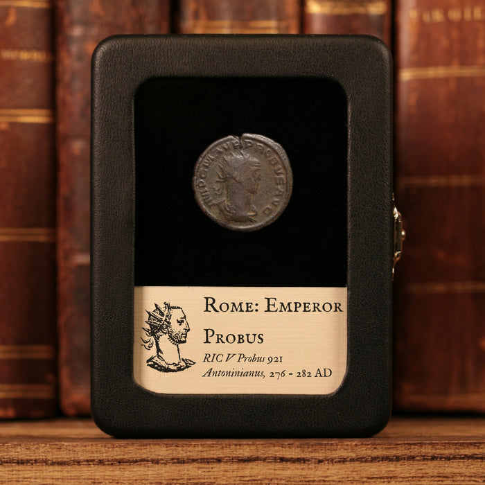Rome, Emperor Probus, AR Antoninianus, Emperor & Jupiter Reverse - 276 to 282 CE - Roman Empire