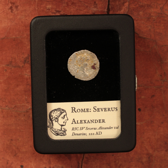 Rome, Emperor Severus Alexander, Denarius (Liberalitas Reverse) - 222 CE - Roman Empire