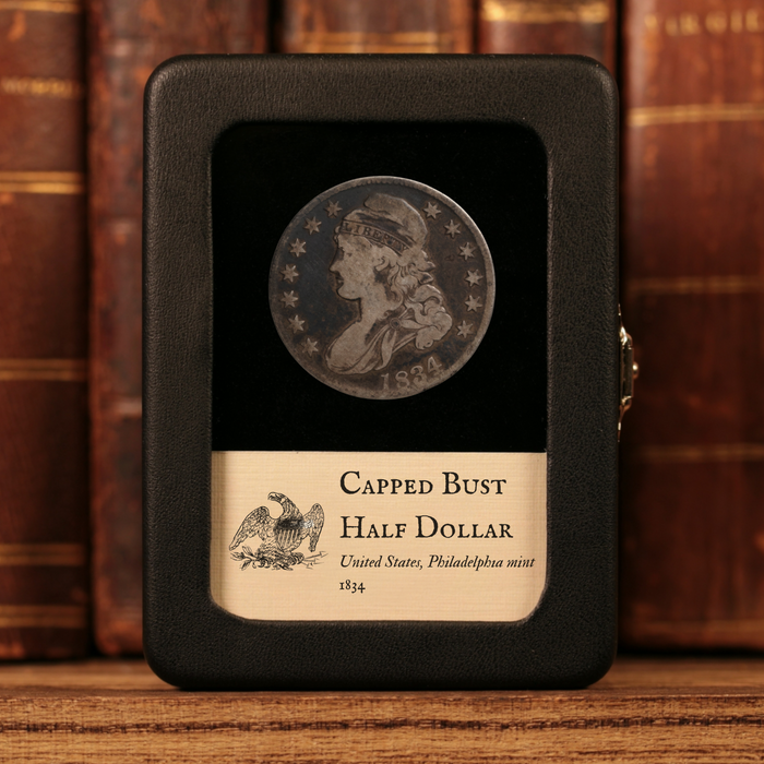 United States, Capped Bust Silver Half Dollar - 1834 - United States of America