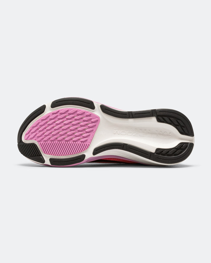Womens Air Zoom Pegasus 42 - Lava Glow/Black-Flash Crimson-Lt Magenta