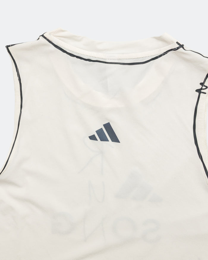 Womens Running Tank x SFTM - White