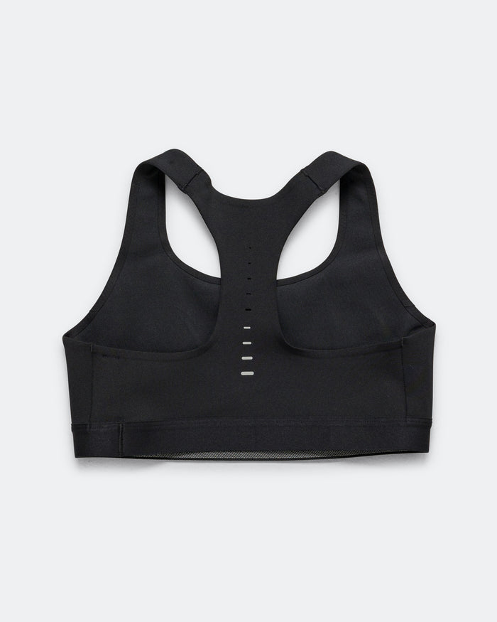 Womens Swift High-Support Lightly Lined Sports Bra - Black