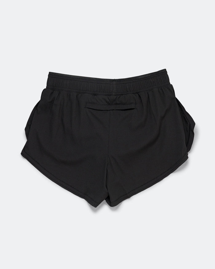 Womens Y-3 Running Shorts - Black