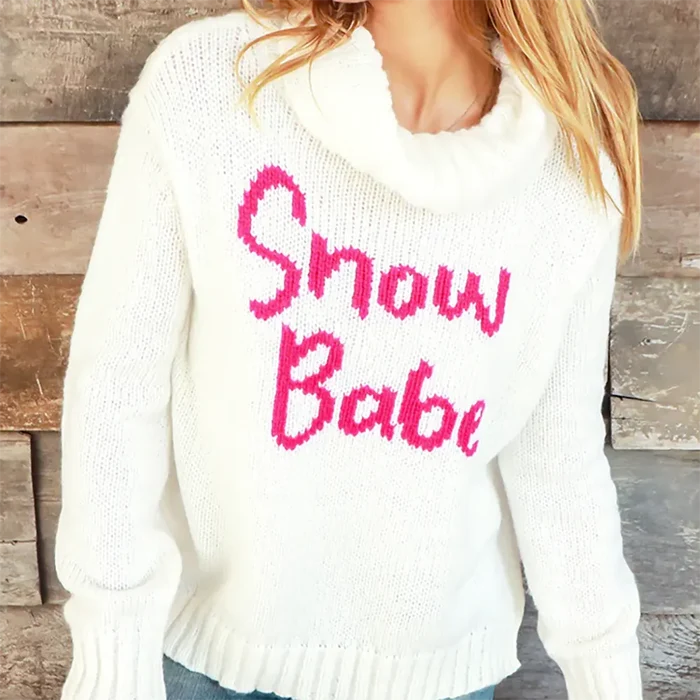 Wooden Ships Women's Snow Babe Turtle Neck Sweater