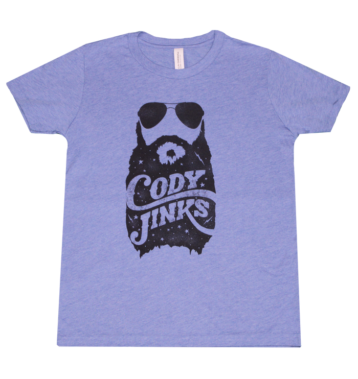 Youth Beard Silhouette (ROYAL BLUE)