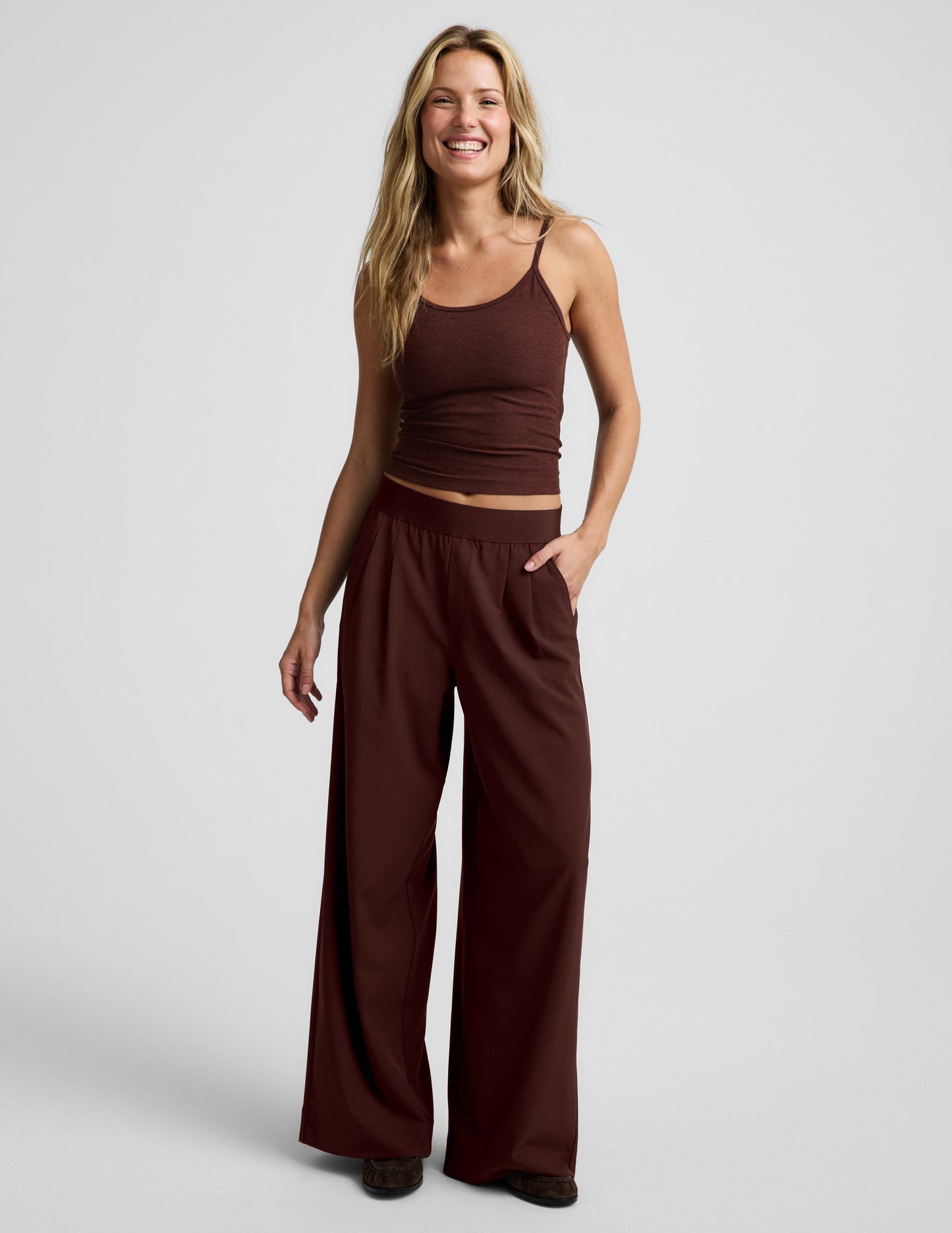 Elasticated Wide Leg Pant 31"