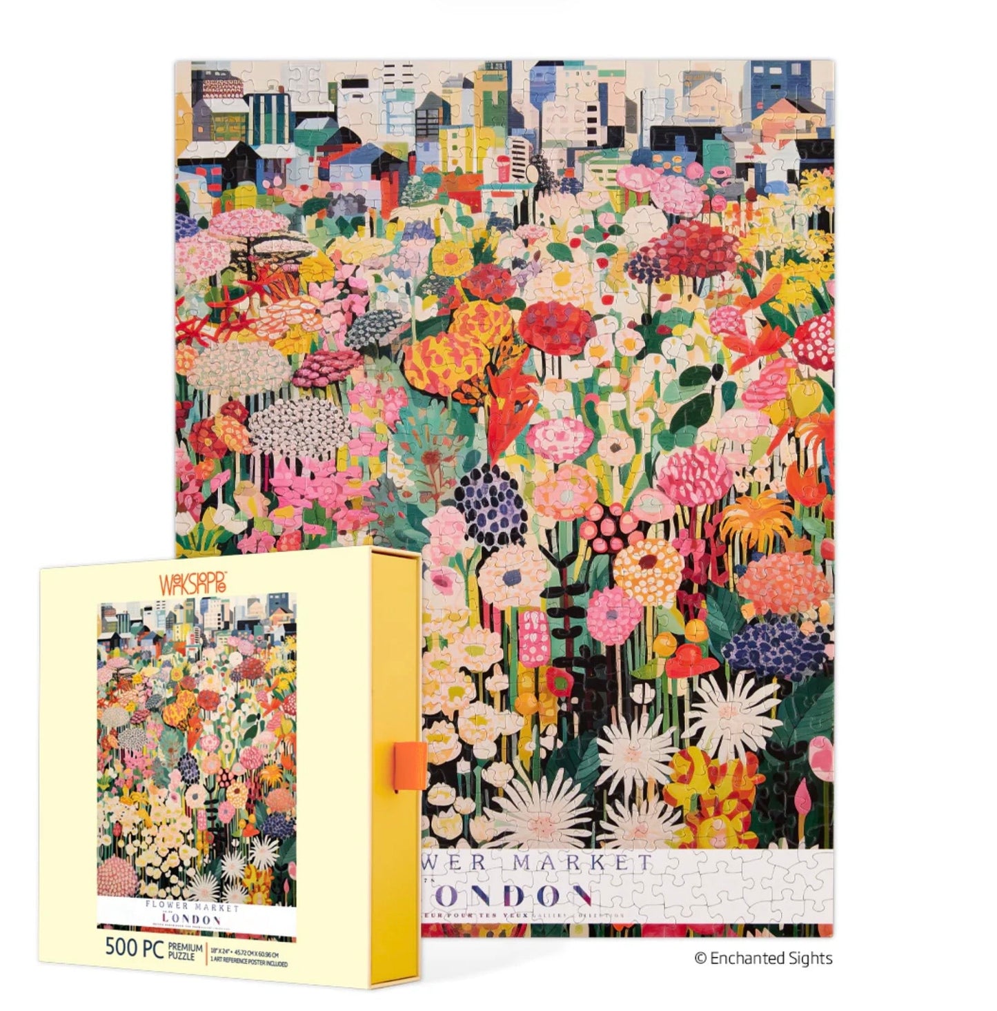 500 piece puzzle box