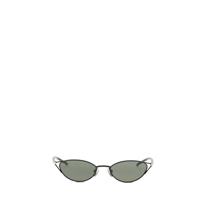 Alexander McQueen Black Metal Sunglasses