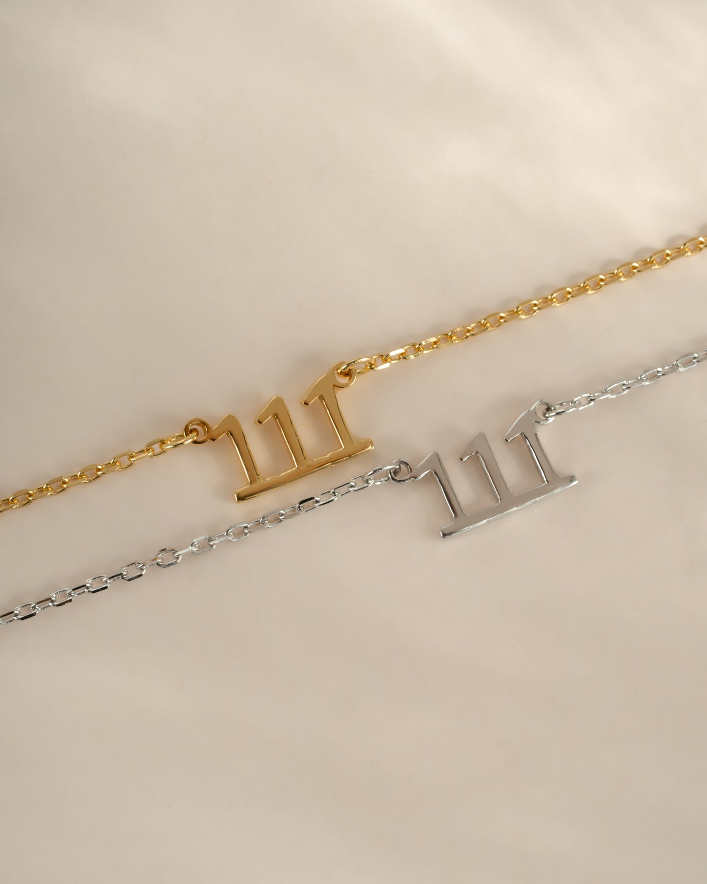 111 Ready to Ship Angel Number Necklace