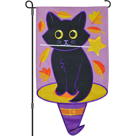 13 in. Flag - Witches Familiar
