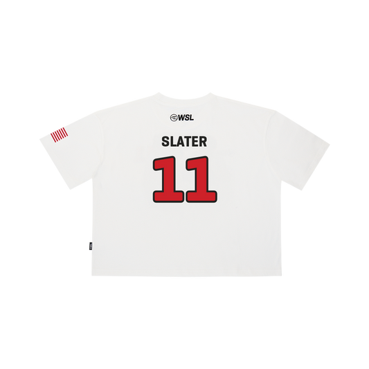 2025 Official Kelly Slater Crop Jersey Tee