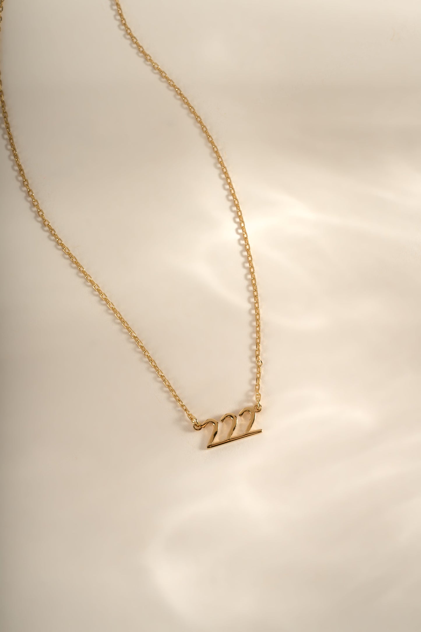 222 Ready to Ship Angel Number Necklace