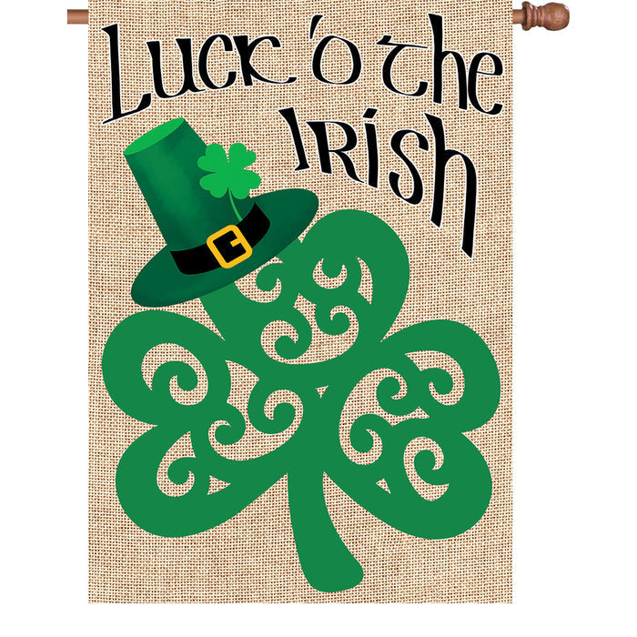 28 in. Flag - Shamrock