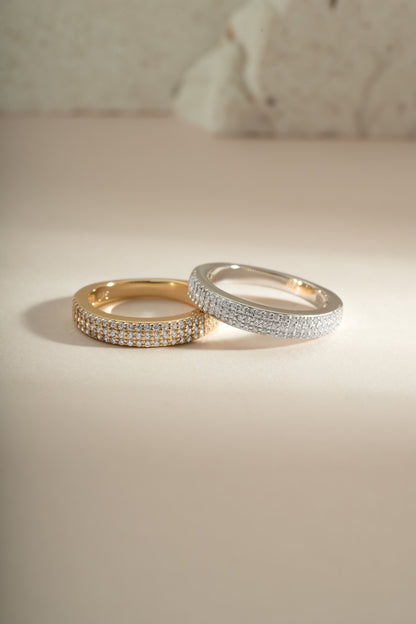 3 Row Ring