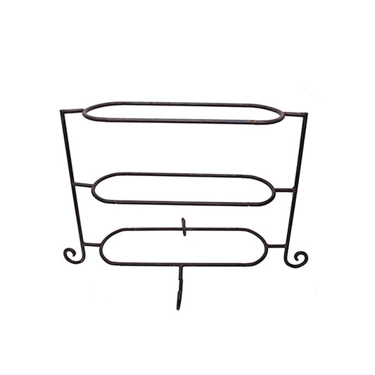3-Tier Stand - 10" x 26" x 23" Wrought Iron