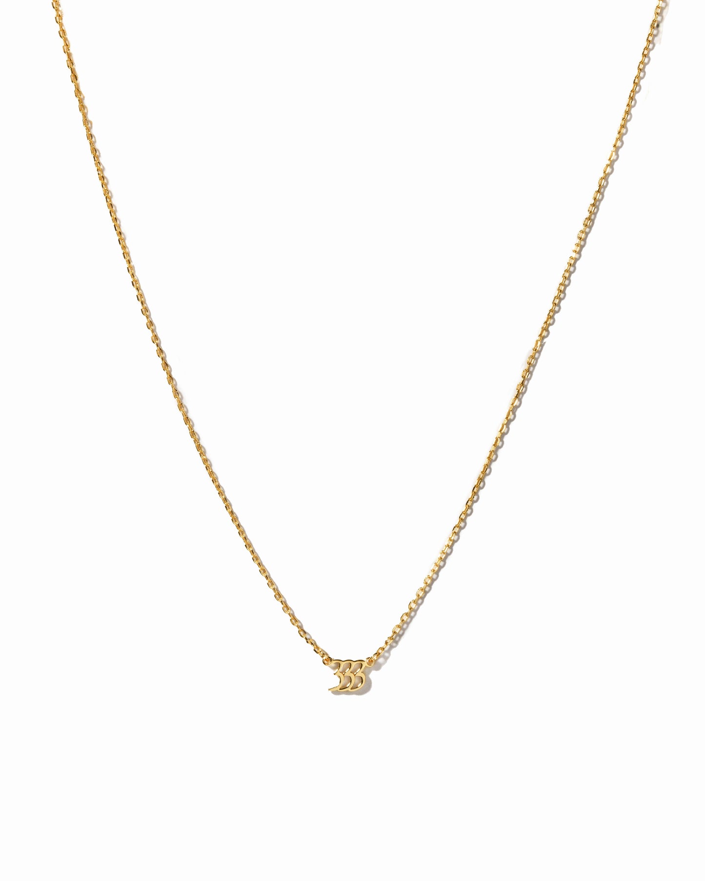 333 Ready to Ship Angel Number Necklace