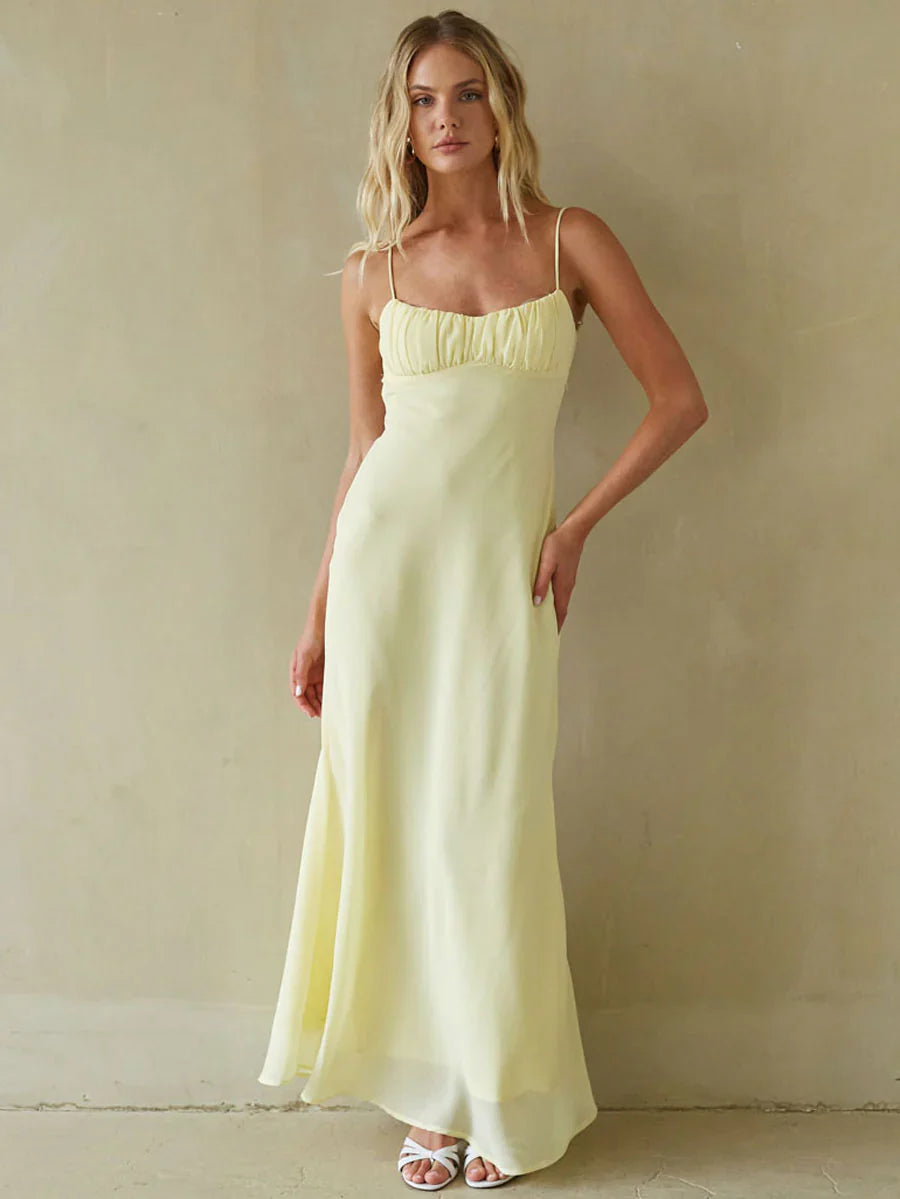 McKall Chiffon Maxi Dress
