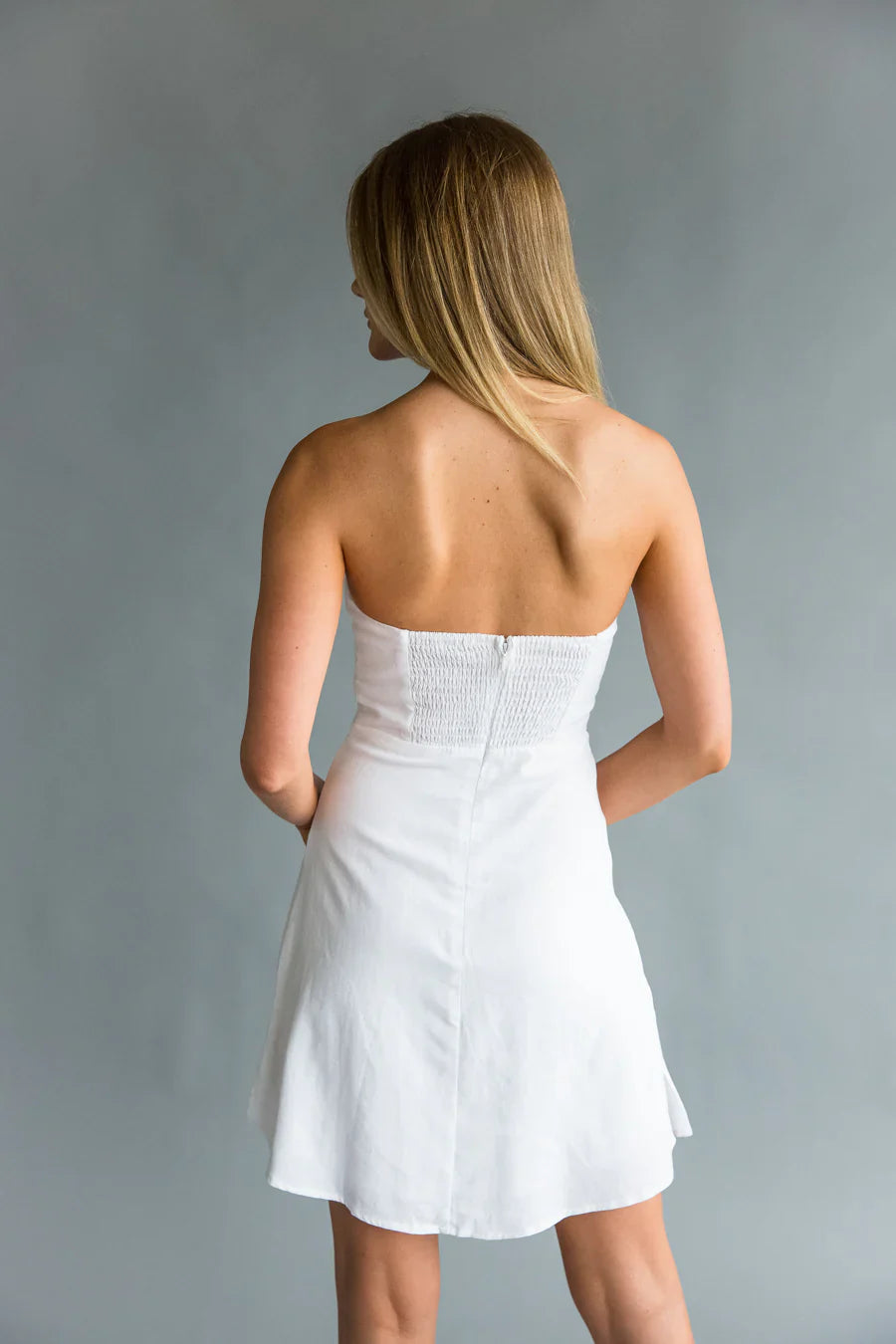 Fiona Twist Front Mini Dress