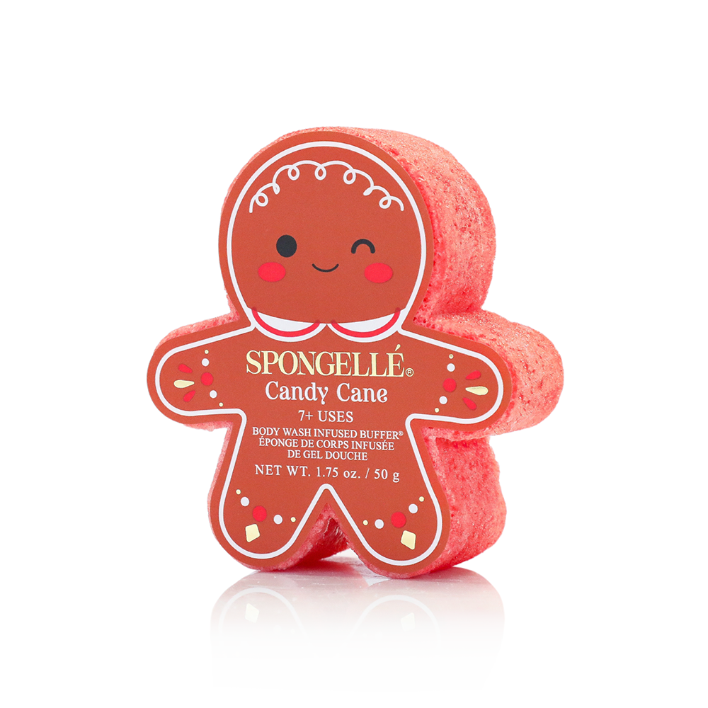 Candy Cane Gingerbread Holiday Buffer - Christmas