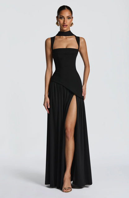 Tullulah Maxi Dress - Black