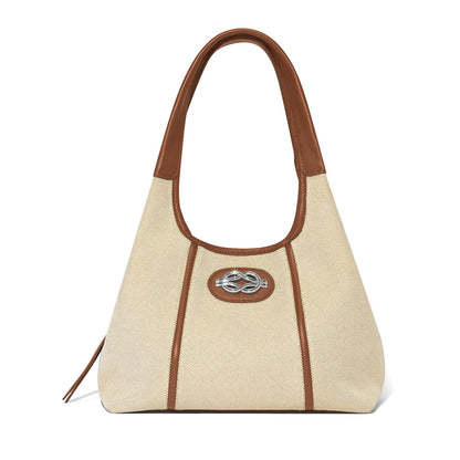 Bourbon Selene canvas Shoulder bag