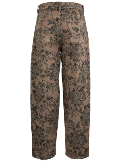 Ashton high rise relaxed fit-sand