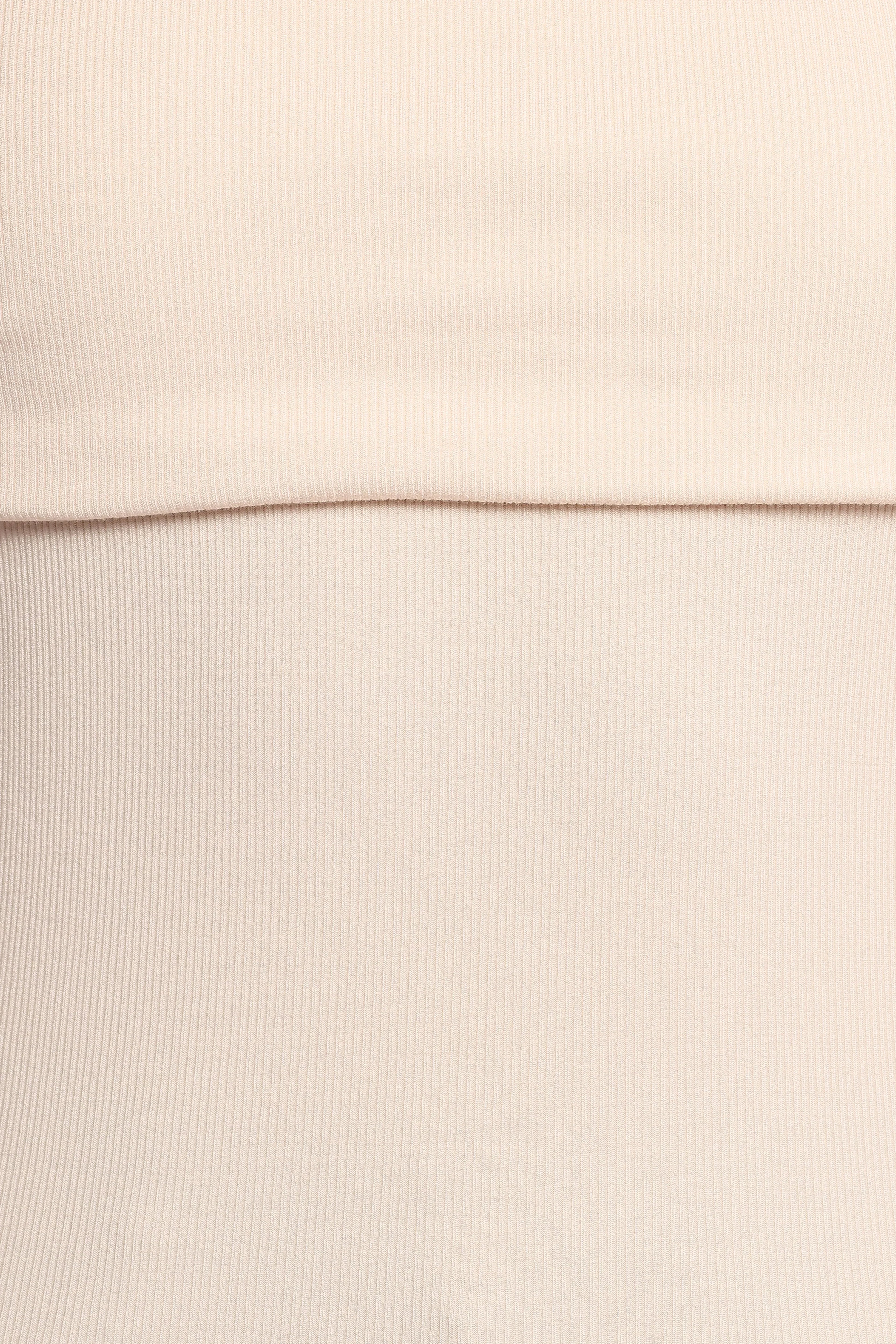 Thomsie Off Shoulder Knit Top - Ivory