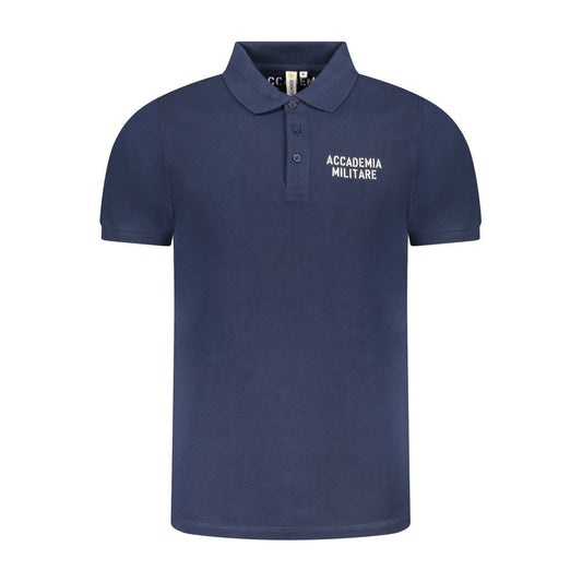 Accademia Militare Blu Cotton Men Polo