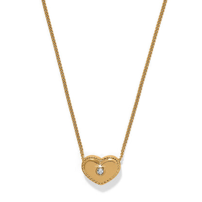 Bold Illumina Celeste heart necklace