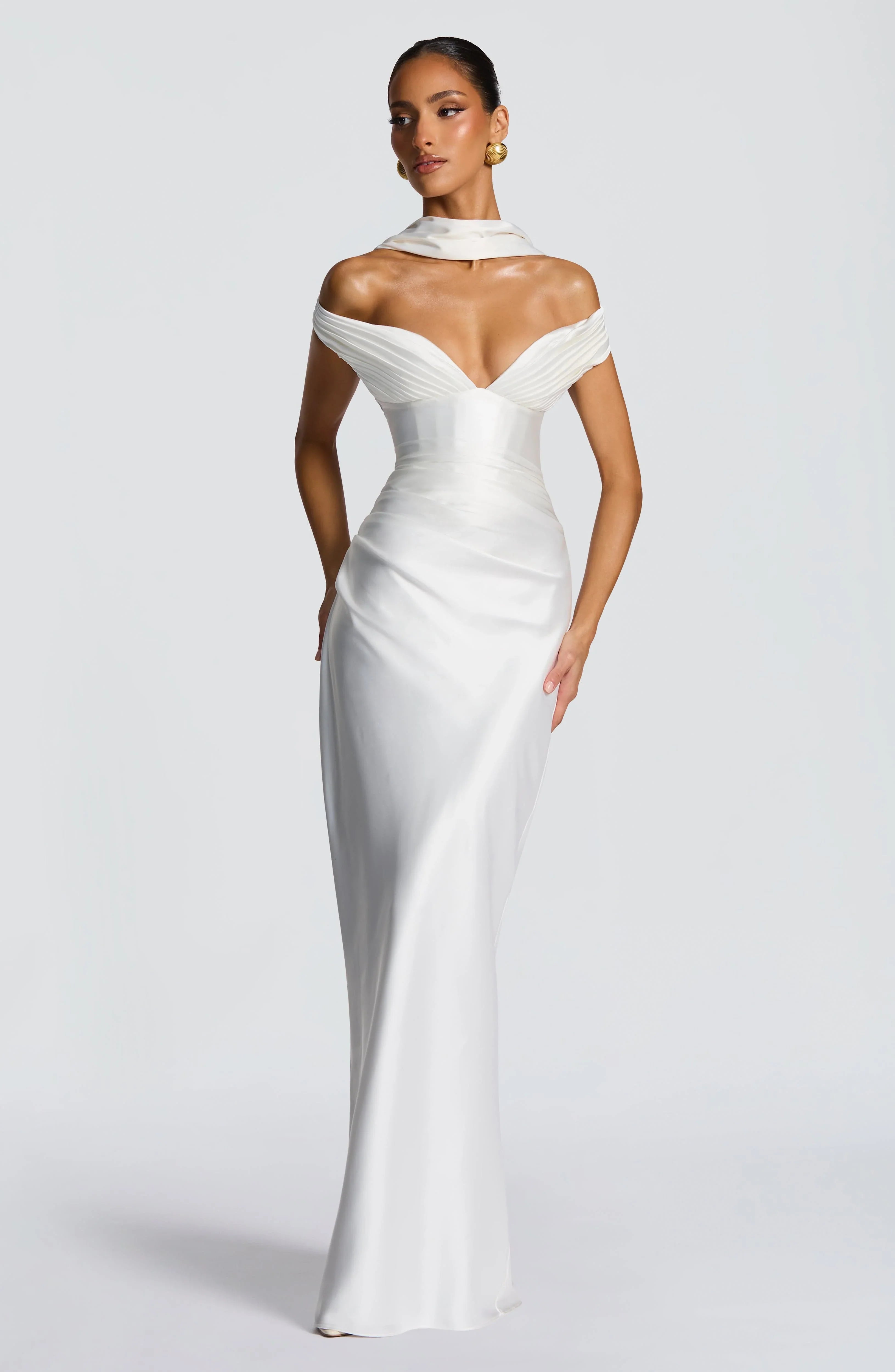 Aurelia Maxi Dress - Ivory