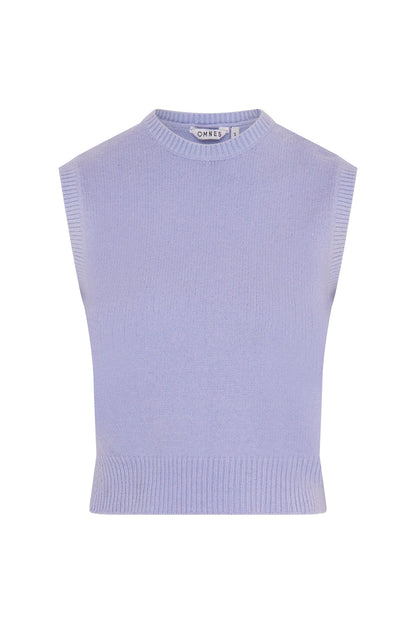 Bob Sweater Vest in Light Blue