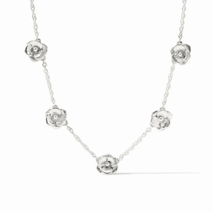 Bloom delicate station necklace