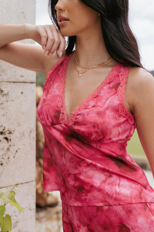 Kelso Top - Red Print