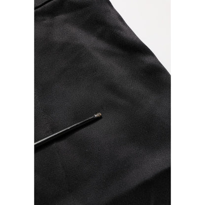 Alberta Ferretti Black HighWaist WideLeg Women Trouser Pants