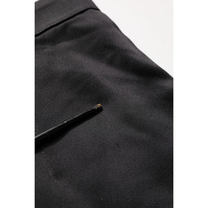 Alberta Ferretti Black HighWaist WideLeg Women Trouser Pants