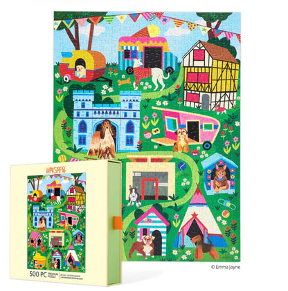500 piece puzzle box