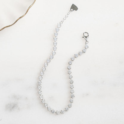 3-Prong Tennis Bracelet