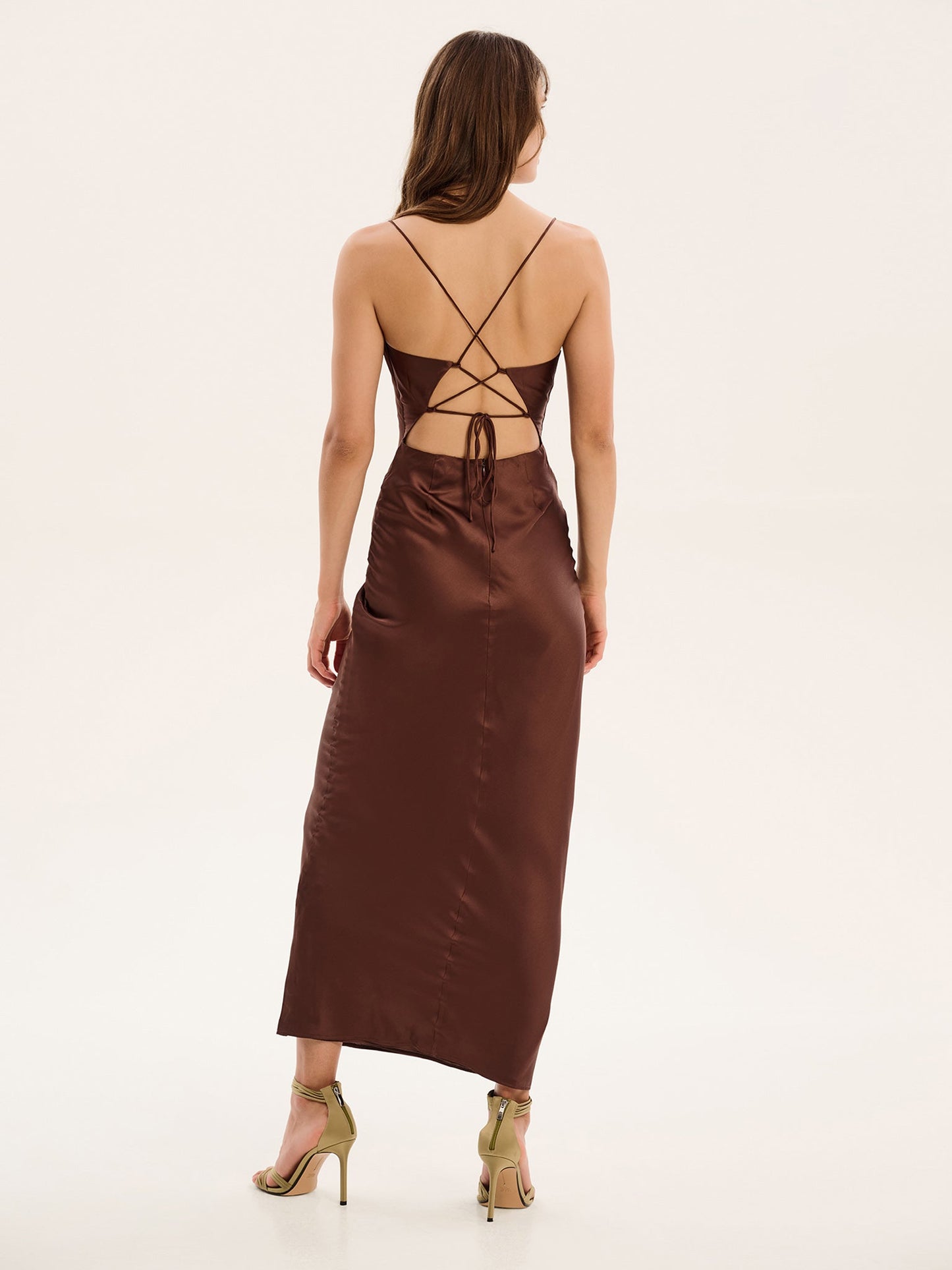 Ginny Dress in Chocolate