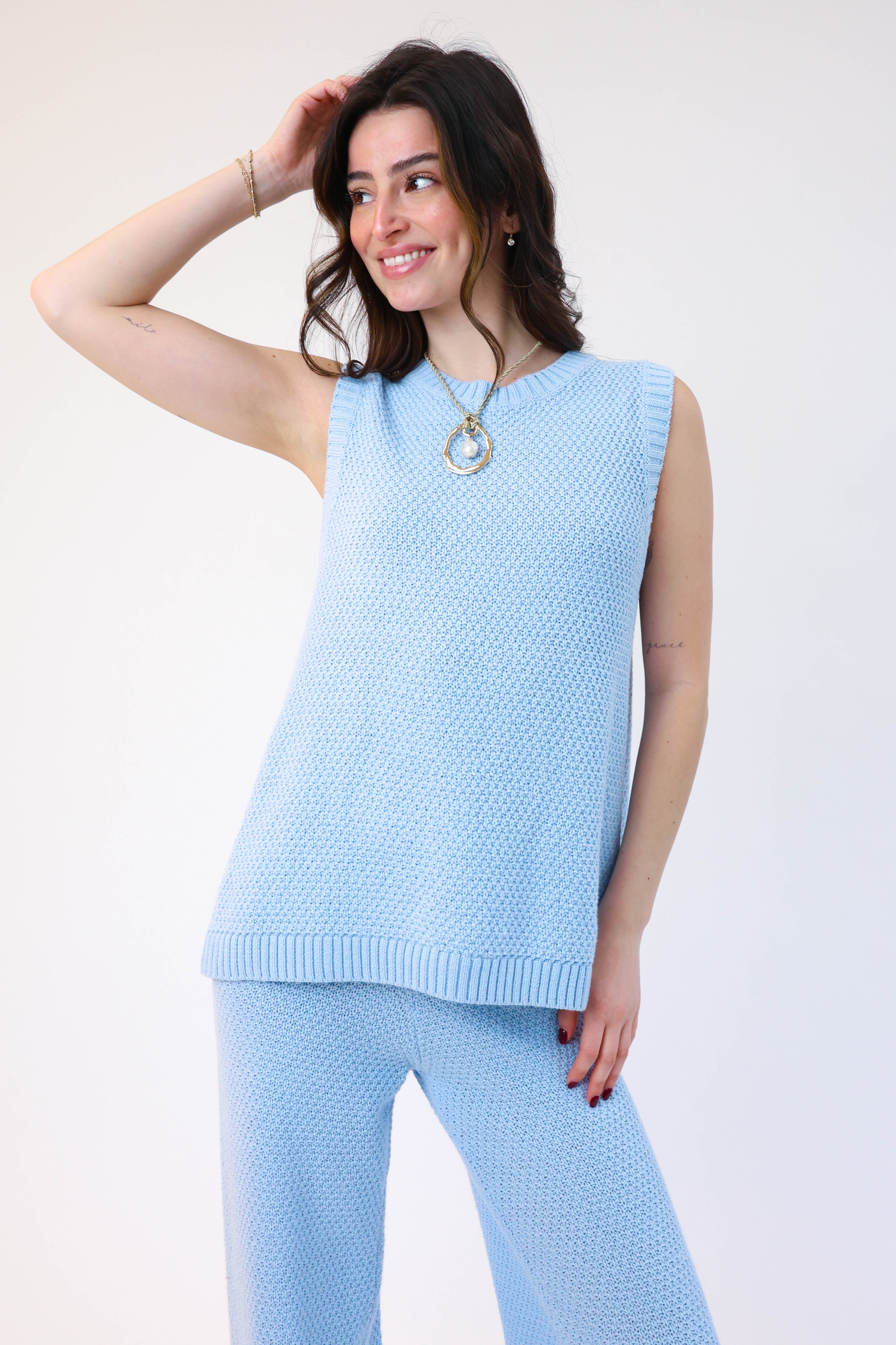 Nina Top in Blue
