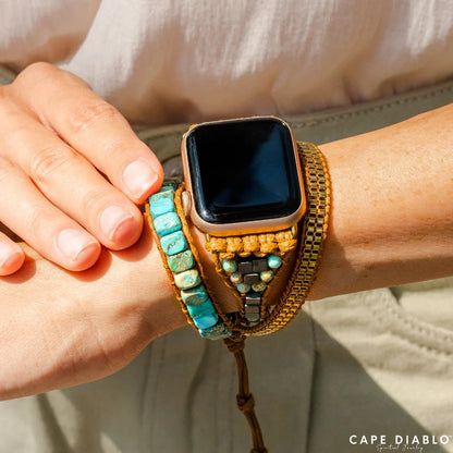 Beaded Apple Watch bands