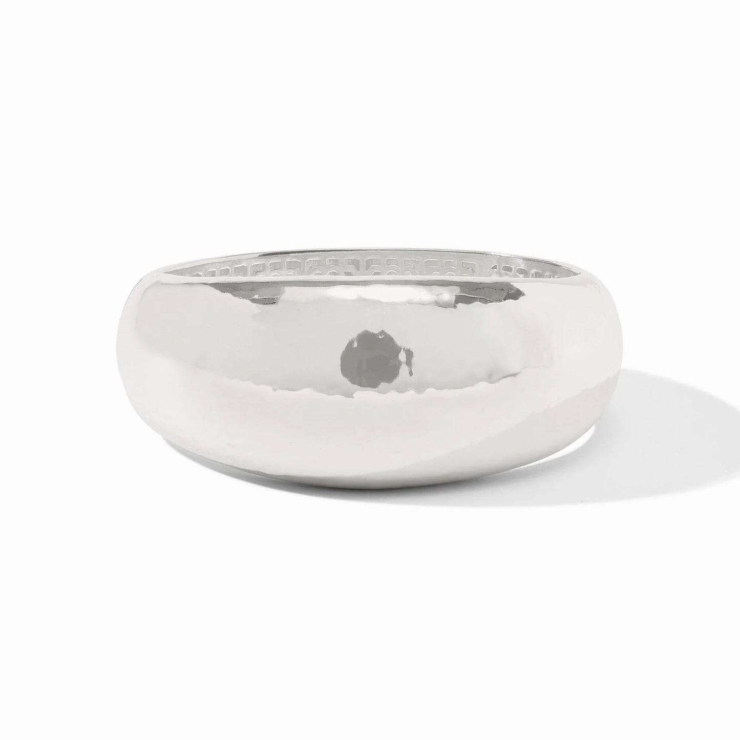 Catalina Statement hinged bangle-Silver