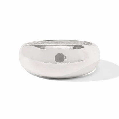 Catalina Statement hinged bangle-Silver