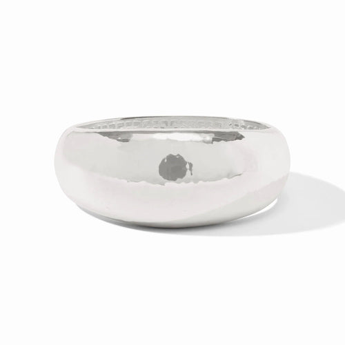 Catalina Statement hinged bangle-Silver