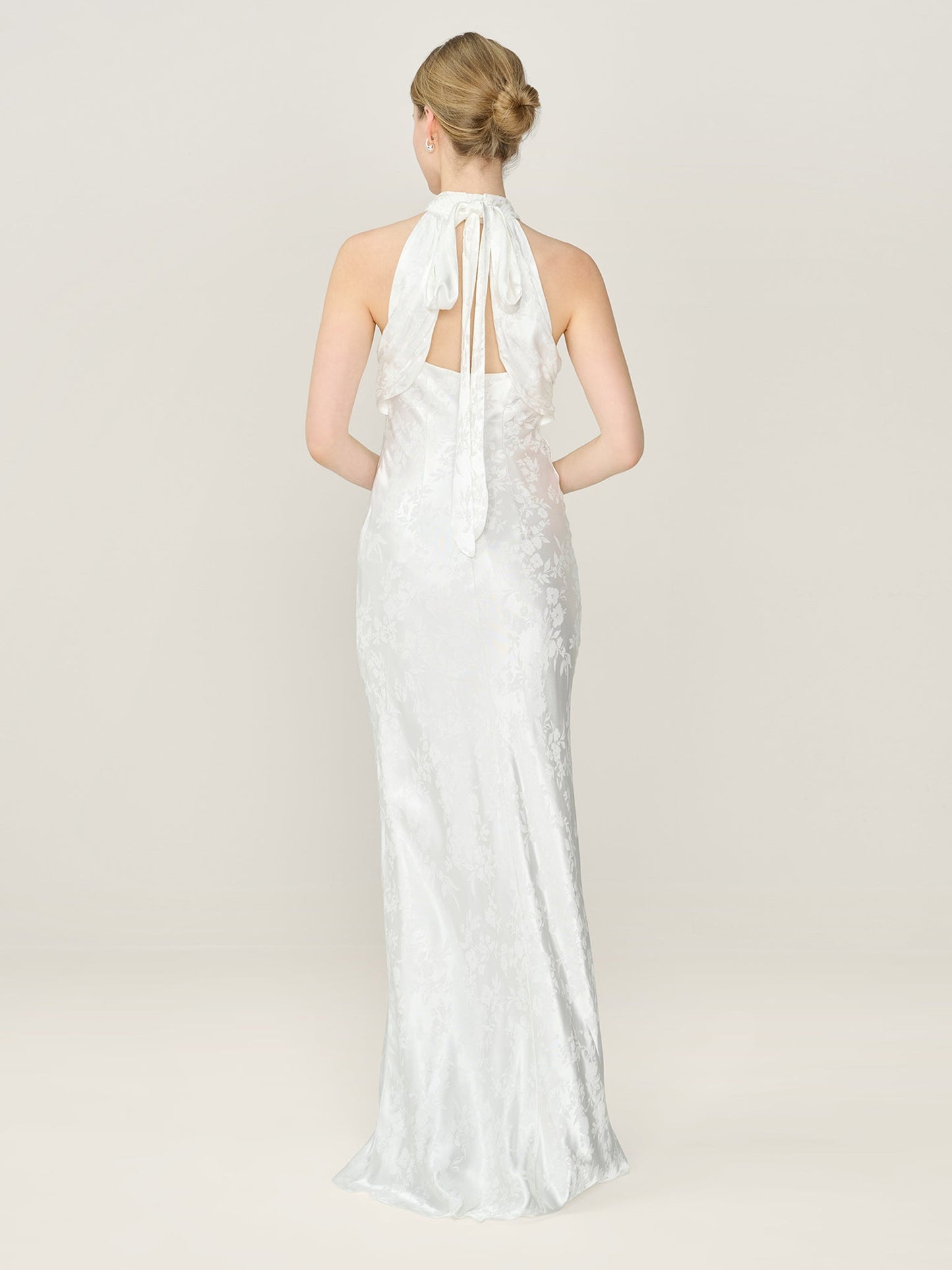 Milos Dress in Ivory