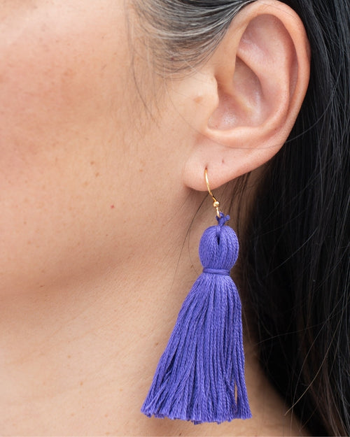 The Bassett Tassel Earring